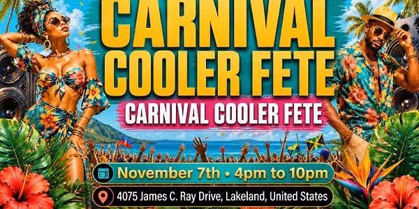 Carnival Cooler Fete