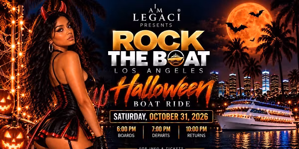 Rock The Boat Los Angeles: Halloween Boat Ride 2026