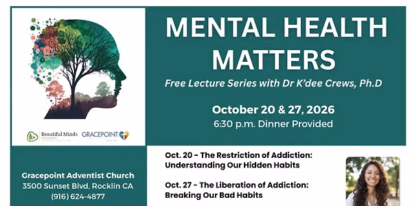 Mental Health Matters | A Free Lecture Series