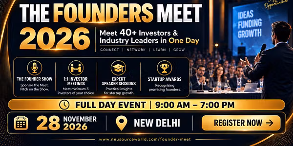 The Founders Meet - November 2026 Edition
