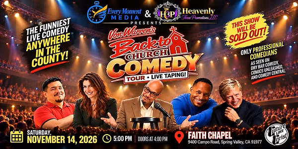 Back to Church Comedy Tour